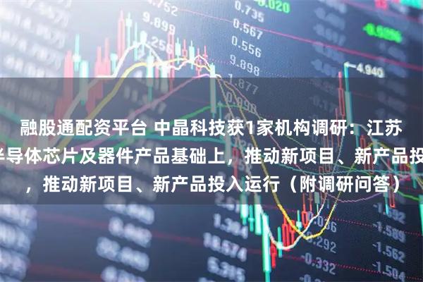 融股通配资平台 中晶科技获1家机构调研：江苏皋鑫在现有高频高压半导体芯片及器件产品基础上，推动新项目、新产品投入运行（附调研问答）